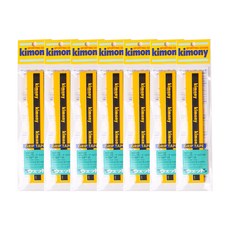 KIMONY Hi-Soft EX 羽球握把布 KGT100, 黃色, 7個