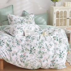 J-bedtime 床寢時光 100%純棉兩用被床包枕套4件組 SW9312M-H