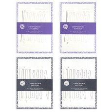 LUCALAB B5筆記本 C組 2種 2入, 紫色+灰色, 1套