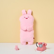 BUTTERSHOP Modern House Butter Shop Scrabbit 擁抱長抱枕, 粉紅色
