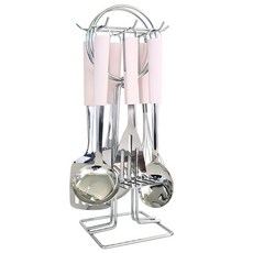 GENIAL Swan 高級廚具套組 7 7816, 粉色