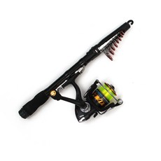 SAPA 迷你捲線器釣竿 + BD-3000 紡車式捲線器套組, 混合色