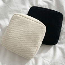 벨리안 휴대용 코듀로이 생리대 미니 파우치 2종 세트