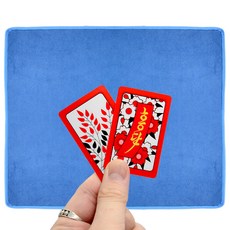 House Of Seoha 黃金蛤蟆花牌卡 + Chamoud 花牌墊套, 紅色（Hwatu 卡）、藍色（遊戲墊）