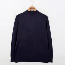 meosidda 男士類喀什米爾半高領套頭毛衣