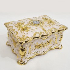 裝飾用珠寶盒, 1組, 金色