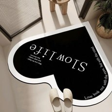 Teribo 漂亮珪藻土浴室地墊 款式10, 1個