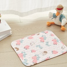 데이소이 고양이 러블리 캐릭터 디자인 방석매트, 05 딸기 토끼, 1개