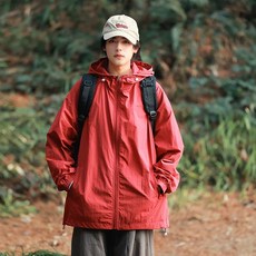 男士輕量連帽防風夾克 NR715