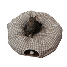 고양이 꼭꼭 숨어라 터널, 베이지, 1개