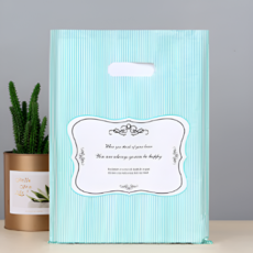 마미루 귀여운 포인트 선물 포장 비닐쇼핑백 디자인 09, 혼합색상, 50개