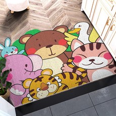 The Flow Living Flow 動物線圈玄關墊 60 x 90 cm, C動物農場, 1個