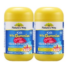 Nature's Way 孩童維他命Omega軟糖, 60顆, 2罐