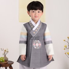Iseolhanbok 50005 太極花郎 韓服 上衣 + 背心 + 褲子 套裝