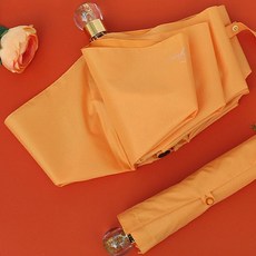 조지가스파 탄생석 반지 3단 수동우산 + 커버 세트