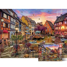 EDUCA 法國科爾馬圖案拼圖, 混合顏色, 3000件