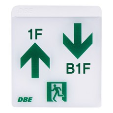 DBE DBE LED樓梯引導燈 左上 1F 右下 B1F, 1個