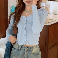 어썸풀 여성용 딜리번 니트 가디건