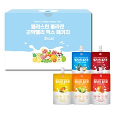 膠原蛋白果凍飲 石榴口味 5入+芒果口味 5入+葡萄柚口味 5入+金桔口味 5入+鳳梨口味 5入, 3kg, 1組