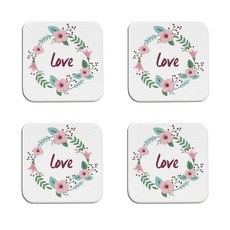 可愛簡約矽藻土杯墊 B34, 類型2