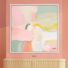 위아트 디자인랩 러블리 레이어 그림액자 추상화 거실 그림 기획전 캔버스아트 노프레임