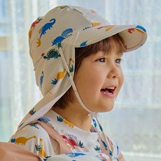 IAMBEBE 幼兒暴龍公園防曬遮陽帽