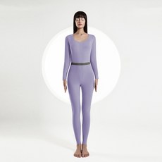 피어니스트 여성용 무봉제 보온 내의 상하의 세트