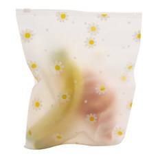 Inp 設計款滑鏈夾鏈袋 雛菊 22號 22 x 30 cm, 1個, 50個