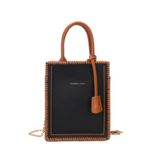 DARUMEE DIY方形皮革手提包組, 1套, 1 黑色