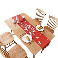 Block Mart 聖誕家庭派對桌旗, 30 x 240 cm, TYPE1