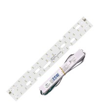 홈앤라이팅 엘지 LED 모듈 08 25W 540 x 70mm, 백색, 1개