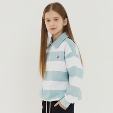 BEVERLY HILLS POLO CLUB 比佛利保羅 兒童Next半拉鍊大學T