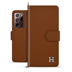 KKAMITTO 拉鍊錢包翻蓋式手機殼+鏈條帶組