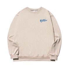 언탭트 남성용 빅사이즈 프러덕 맨투맨 티셔츠