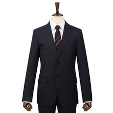 보스트로 남성용 울혼방 인디고 라이크 스트레치 수트 상의 MSS20501A/B + 하의 MPN20501A/B 세트