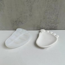 Homeflow 手腳掌石膏家飾盤矽膠模具, 腳掌