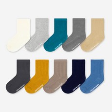 unifriend 男童日常襪10件組