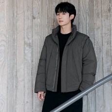 MIND BRIDGE 男款可拆式短版羽絨外套 MYDJ8141