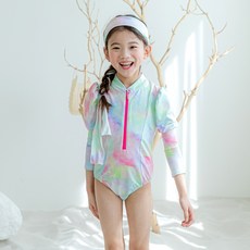 女童款連身泳衣