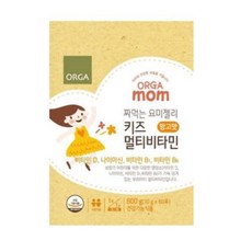 올가홀푸드 짜먹는 요미젤리 키즈 멀티비타민 망고맛, 60개, 10g