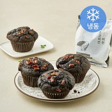파미유 다크초코 피칸 머핀 (냉동), 140g, 4개