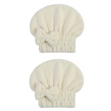 柔軟髮巾 SG19, 白色的, 2個