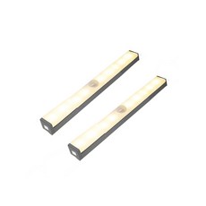 노바리빙 LED 센서바 100mm 2p, 전구색, 2개