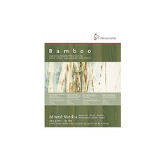 Hahnemuhle 竹製混合媒材繪圖本 265g, 24 x 32 cm, 25張