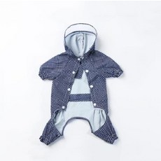 KEYMING 狗狗雨衣, 藍色