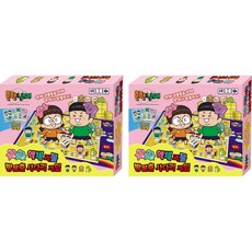 Haksanpub 鶴山文化社 常見兄妹 液體怪物密室逃脫爬梯子遊戲 IN9563 2入, 混合顏色, 2個