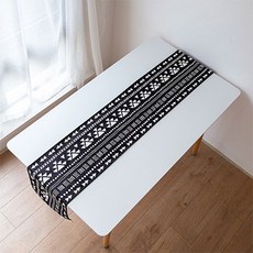 북유럽 에스닉 패턴 디자인 아트 테이블러너, 05, 43 x 250 cm