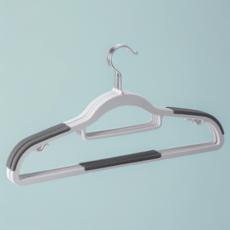 DEBOCO 防滑旋轉衣架, 20個, 灰色