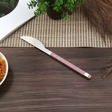 Bogen 方形Solenne餐具奶油刀, 1個, 藕紫色