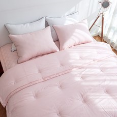 체리쉬 자수 모달 점프 누빔 스프레드 + 베개커버 세트